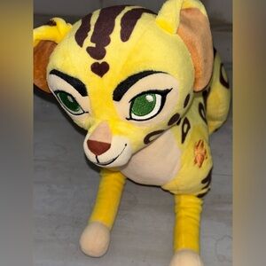 Disney Store Lion Guard Fuli Plush Toy Lion King Spotted Cheetah Stuffed Animal
